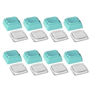 8PCS XDA Profile PBT+PC Keycap Set from Durability PBT for Long Time Use on Mechanical Keyboards Keycaps