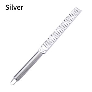 Stainless Steel Manual Cheese Grater with Hangable Handle Lemon Zester Kitchen Gadgets