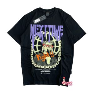 Kaos Pria Sevenkey - Kaos distro - baju pria - kaos pria - kaos pria distro - kaos Sevenkey Kupu Rantai Hitam