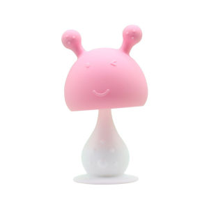 Baby Teething Toy Silicone Teether with Suction Base Teething Relief Chewing Toys for Infant 0-3Year