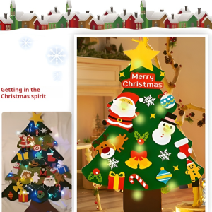 Felt Stickers Safe and Environmentally Friendly Felt Wall Stickers Thick Material Easy to Clean