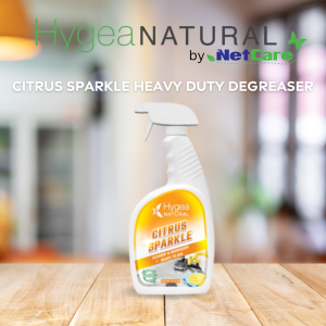 NETCARE HYGEA NATURAL CITRUS SPARKLE CLEANER & DEGREASER 500ml (2PCS)