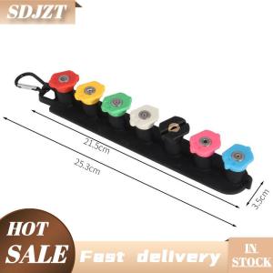 SDJZT Đa chức năng áp lực cao Máy giặt lời khuyên thiết lập với vòi phun chủ 5 7 vòi phun lời khuyên 1 4 inch nhanh chóng kết nối DIY phụ kiện