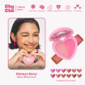 Chu Chu Beauty Heart Blush Duo in Always Rosy. 