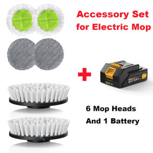Electric Floor Polisher for Home Use Cordless Electric Mop for Floor Cleaning Rechargeable Floor Mop Spray Mop 360 Degrees Electric Floor Cleaner Wet & Dry Mop Cleaner