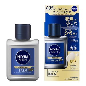 Nivea Men Active  Aging Care Prevents Wrinkle  Active Age Lotion 110mL Active Age Balm Emulsion 110mL Ship directly from Japan