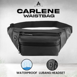 Tas Selempang Pria Waterproof Antarestar Waistbag Anti Air Tas Slempang Pria Wanita Keren Trendy Antarestar