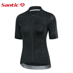 Santic Women Cycling Jersey Summer Breathable Quick Dry Bike Bicycle Short Sleeve Shirts Tops