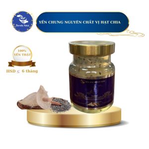 Tổ Yến Chưng Sẵn hũ yến 70ml vị Hạt Chia  sợi yến nguyên chất - Tổ Yến Chưng Sẵn Yến sào Dewis Nest tốt cho sứ khỏe