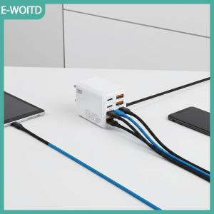 【E-WOITD】 240W gan USB C Sạc 8 trong 1 xách tay Power Adapter phổ sạc nhanh Dock cho máy tính xách tay thiết bị di động văn phòng ngoài trời