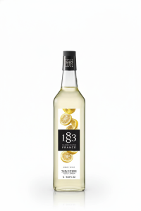 1883 MAISON Routin Yuzu Lemon Syrup 1L - Premium French Citrus Syrup for Coffee Milk Tea & Cocktails