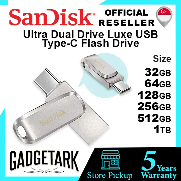 SanDisk 32GB I 64GB I 128GB I 256GB I 512GB I 1TB Ultra Dual Drive