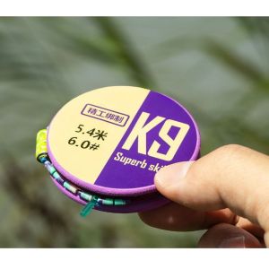 Trục Câu Đài Săn Hàng K9 Bộ Dây Câu Đơn Buộc Sẵn Cước Nylon Tàng Hình Siêu Bền Giá Rẻ