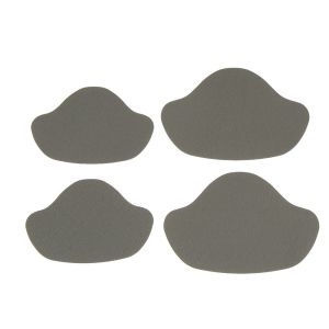 LIJU78113 2Pairs Practical Cobbler Foot Care Heel Repair Subsidy Shoes Hole Sticker Shoe Boot Pad Sneaker Lined Patch