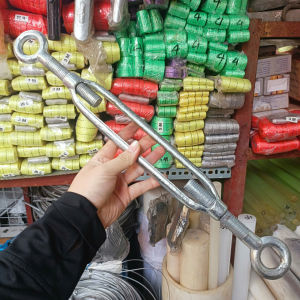 Tăng Đơ Dây Cáp Thép Mạ Kẽm M22 - Ø 22mm - Chống Gỉ Siết Cáp Chắc Chắn