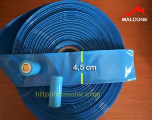 100 cm PVC heat shrink Lithium LPO4 / IRON battery support 18650 / 32700