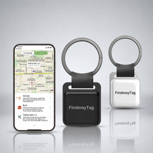 Thiết bị định vị FindmyTag BR5 dùng cho cả Android và iOs tránh thất lạc đồ vật tìm kiếm xe máy trẻ em thú cưng ví tiền