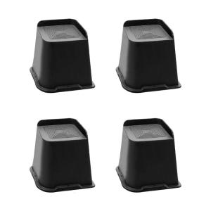 4/6Pcs Oversized Furniture Risers Heavy Duty Bed Risers Heightening Feet for Couch Sofa Table Chair Leg Easy to Use
