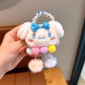 เชือกผูกผมตุ๊กตาสำหรับเด็กเครื่องประดับผมเด็กผู้หญิงเด็กน้อยผู้หญิงจี้ลูกบอลยางรัดยางยืดลายการ์ตูนสำหรับฤดูหนาว