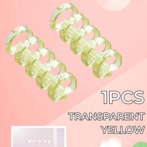 30/5 Hole Loose-leaf Plastic ring binder notebook refillable Spring Spiral Rings For A4 A5 A6 Paper