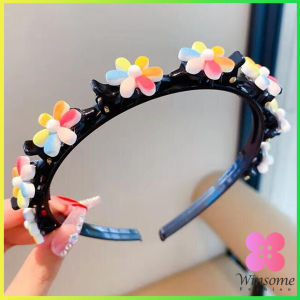 Winsome ที่คาดผม แบบถัก เครื่องประดับ สไตล์เกาหลี ที่คาดผมเด็ก Childrens headband