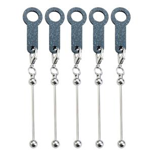 Hạt trang trí cho Acrylic uống rơm xách tay cup Phụ kiện tự làm Bead rơm Top Charm Adapter Mặt dây chuyền