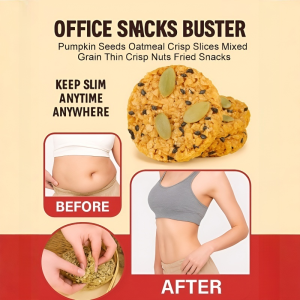 【Reduced Fat Healthy Snacks 】Pumpkin Seed And Oat Crunch  0 Calories 0 Trans Fat Acids Oatmeal Thin Crisp Snacks