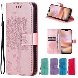 For Huawei Nova Y90 Y70 Y71 Y61 12s 12 11 SE 10 9 8i 7 6 5T 4e 3e 3i 2i 2 Lite Pro Plus Plain Leather Wallet Cover Card Slots Embossed Phone Casing