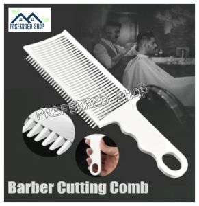 Preferred shop Professional Curved Hair Cutting Comb Gradient Design Positioning Hairdressing Fading Combs Blending Combs for Fading Hairdressing Combs for Hair Salon Hairdressing Comb