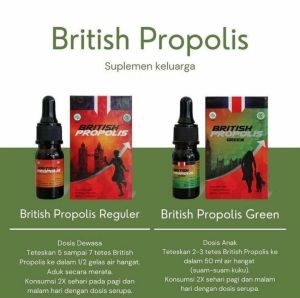 BP PROPOLIS (GARANSI UANG KEMBALI) British Propolis asli