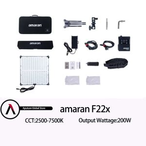 Aputure Amaran F21x/F21c/F22x/F22c  Soft Light Cloth Light LED Roll Cloth Fill Light RGB Full-Color Shooting Light Live Interview Photography Lighting Equipment