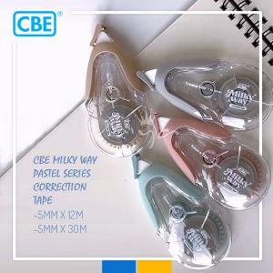 CBE MILKY WAY PASTEL SERIES CORRECTION TAPE - 5MM X 12M / 5MM X 30M