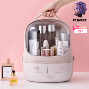 It Smart - Hộp đựng mỹ phẩm trang điểm Jumix Makeup Organizer Cosmetic Storage Box
