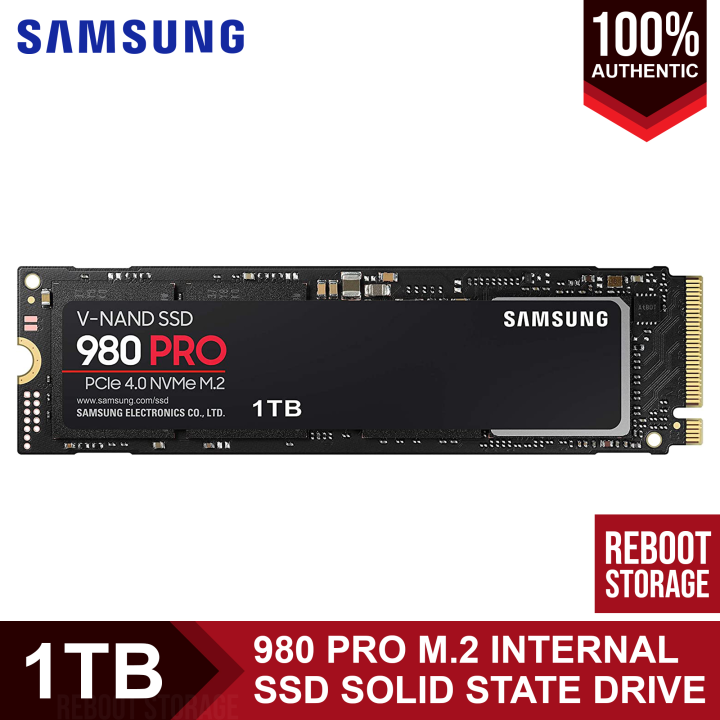 Samsung 980 PRO 1TB NVMe PCIe V-Nand Internal SSD Solid