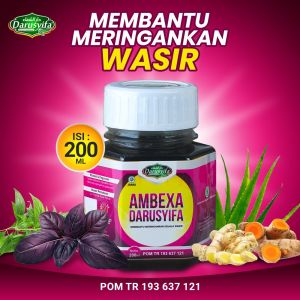 Madu Ambeien AMBEXA Darusyifa Ekstrak Daun Ungu Obat Wasir Alami BPOM