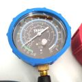(เครื่องมือช่างแอร์) ชุดเกจ์วัดน้ำยา TASCO BLACK TB120SM ใช้กับน้ำยา R12,R22,R134a,R404a ใครยังไม่ลอง ถือว่าพลาดมาก !!. 