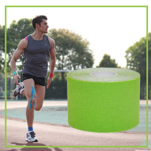 [SG In Stock]KT Tape Kinesiology Sports Tape Elastic Relief Strain Patch Athletic Recovery  Fitness Bandages(5m x 5cm)