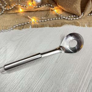 Muôi - Vá nặn thịt viên chả cá viên tròn đa năng bằng inox - Cây làm mọc viên