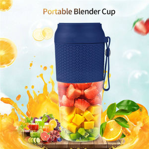 Portable Electric Juicer: A 300ML Wireless Fruit Extractor & Automatic Multipurpose Mini Juice Cup Blender