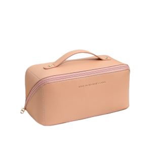 Handheld Cosmetic Storage Bag/INS-style Premium PU Makeup Bag/Large Capacity Travel Storage Bag/RainbowCulture