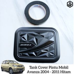 Tank Cover Tutup Bensin Mobil Toyota Avanza Lama 2004 - 2011 Hitam