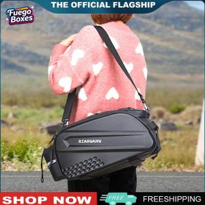 【New Arrival】 Bicycle Trunk Bag Mountain Bike Rear Rack Luggage Seat Carrier Pannier Pack