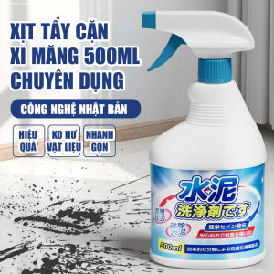 Chai xịt tẩy xi măng 500ml – xịt làm sạch vết xi măng bám sàn tường gạch men cửa kính hiệu quả