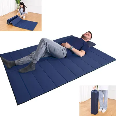 Nệm gấp 2 người nằm đệm văn phòng 140cm x 190cm nệm trải sàn cho bé nằm chơi