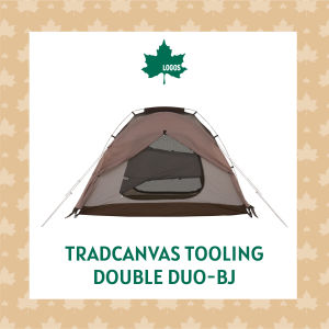 LOGOS เต็นท์ตั้งแคมป์ สําหรับ 2 ท่าน Tradcanvas Touring Double DUO-BJ