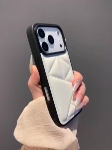 Sweet Cool Rose Red Solid Color Phone Case For iPhone 17 16 15 14 13 12 11 Pro Max Plus Air 17ProMax TPU Leather Cover For