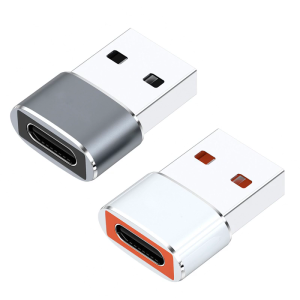 Metal USB To Type C OTG Adapter Easy Installation Plugs and Play For Mobile PC Accessories Rapid File Transfer 480Mbps