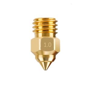 Copper 3D Printer Nozzle High Temperature Performances 240°C To 260°C Multiple Diameter Selection Easy Replacement