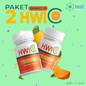 BBM-PROMO 2 BOTOL HWI C (VITAMIN C COCOK UNTUK MAAG karena tidak memicu ASAM LAMBUNG