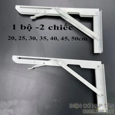 Bản lề gấp thông minh 20 25 30 45 40 45 50CM -bộ 2 chiếc tải trọng 70kg kimkhihanoi